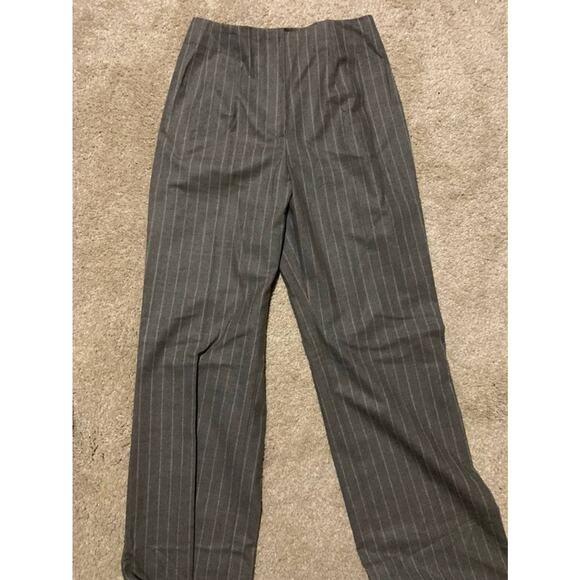 Piazza Sempione Gray brown Wool Pants 4 sophia - Picture 7 of 13